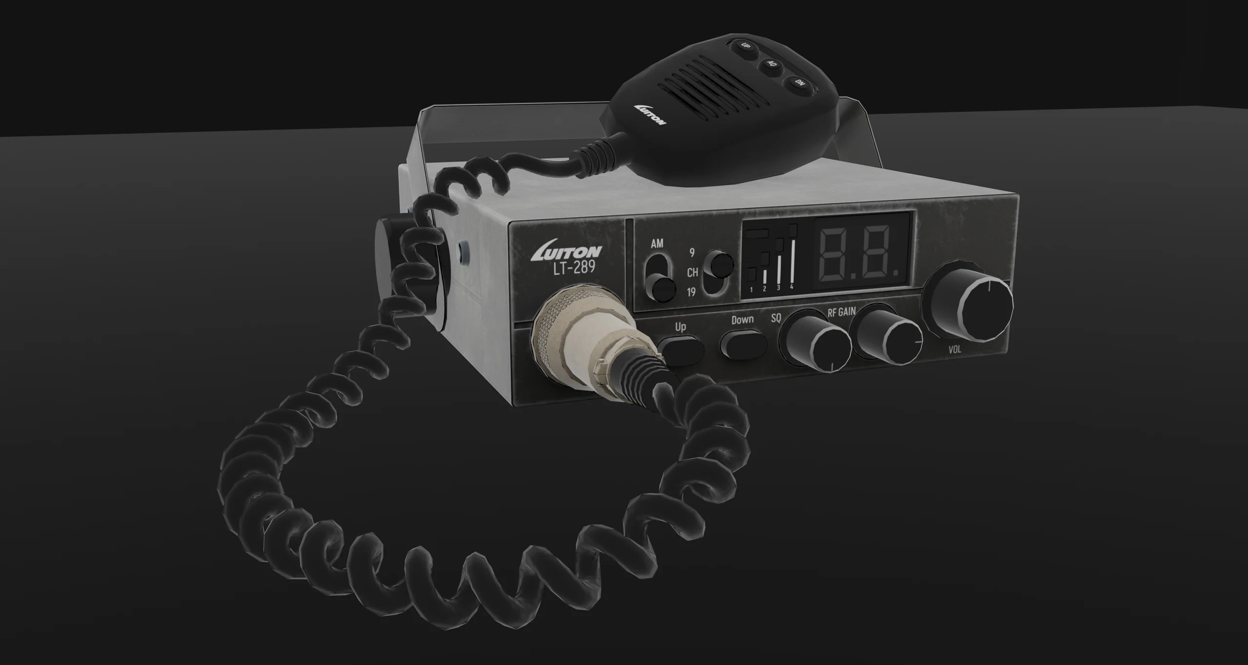 Front three-quarter — raw render