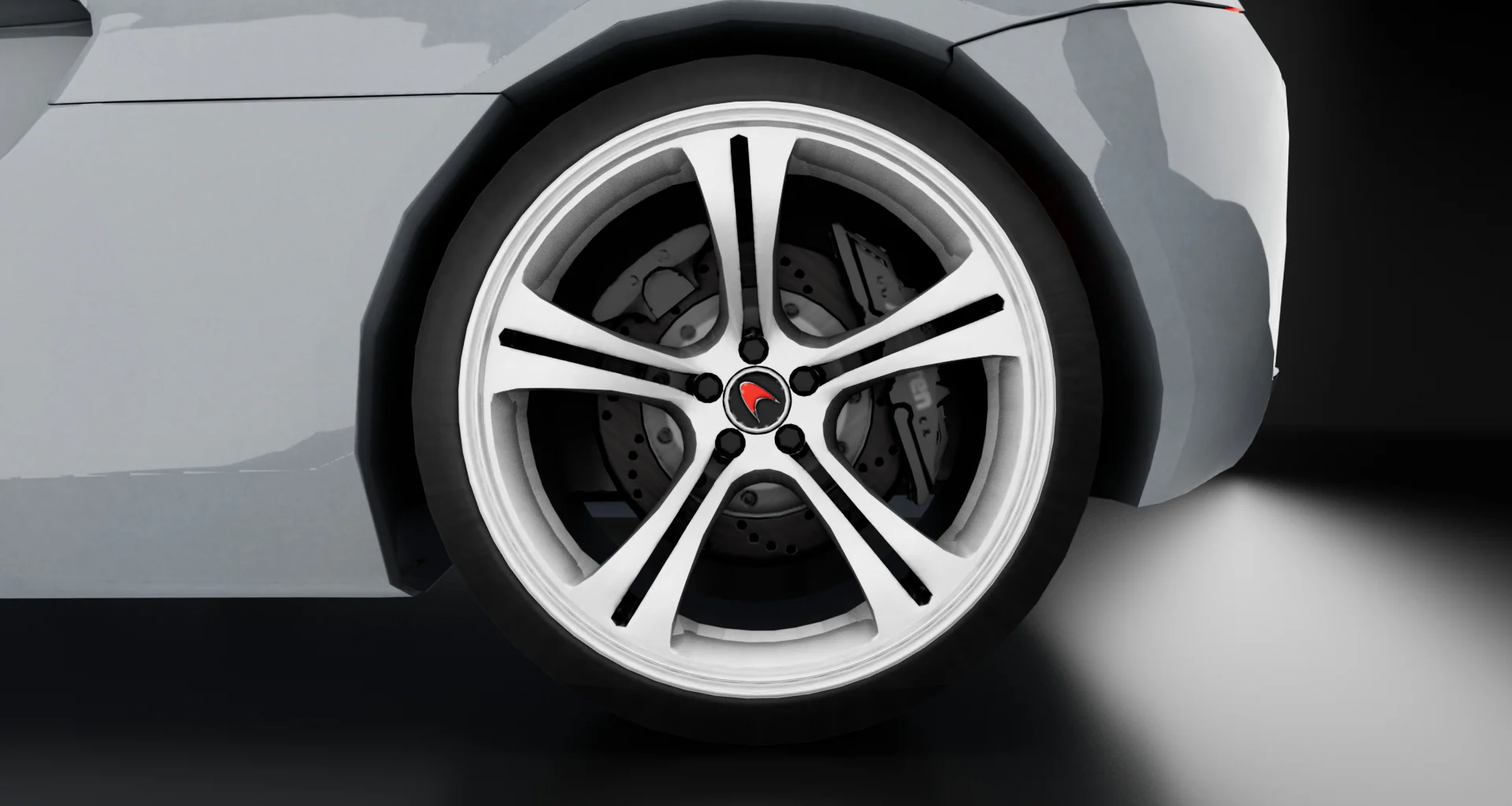 Wheel & brake detail