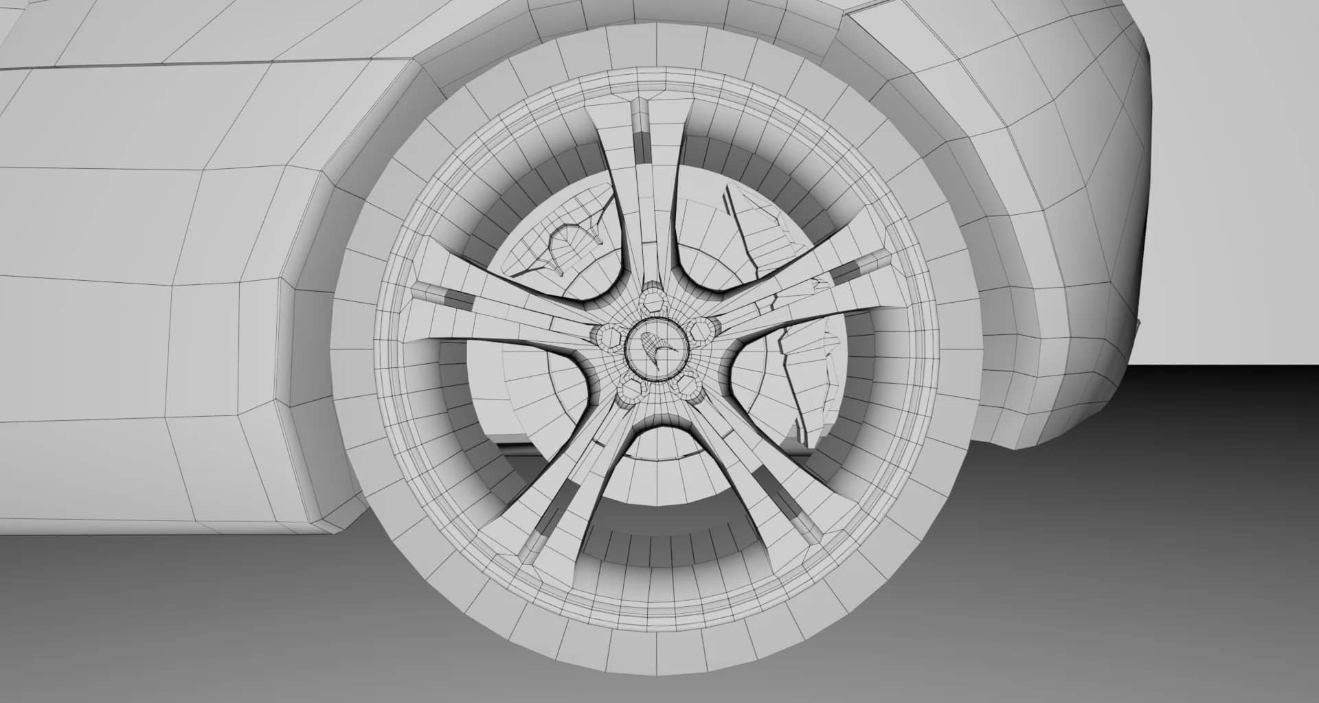 Wheel — wireframe