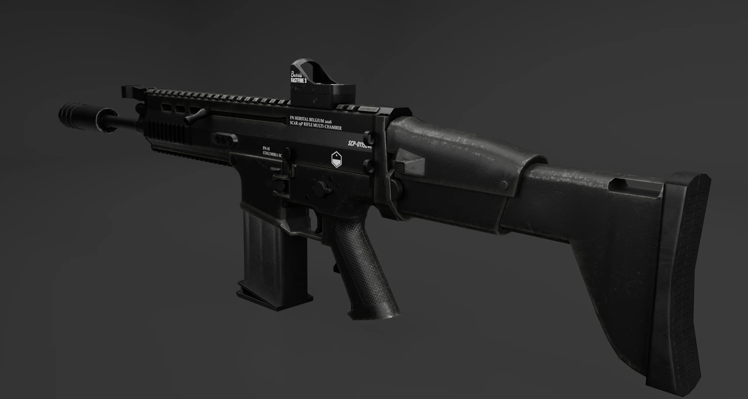 FN SCAR-H — Three-Quarter, Beauty pass
